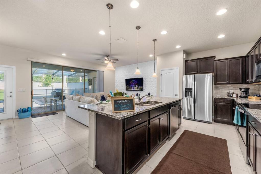 Amazing 5 Bedrooms Home With Pool/Bbq Near Disney Kissimmee Esterno foto
