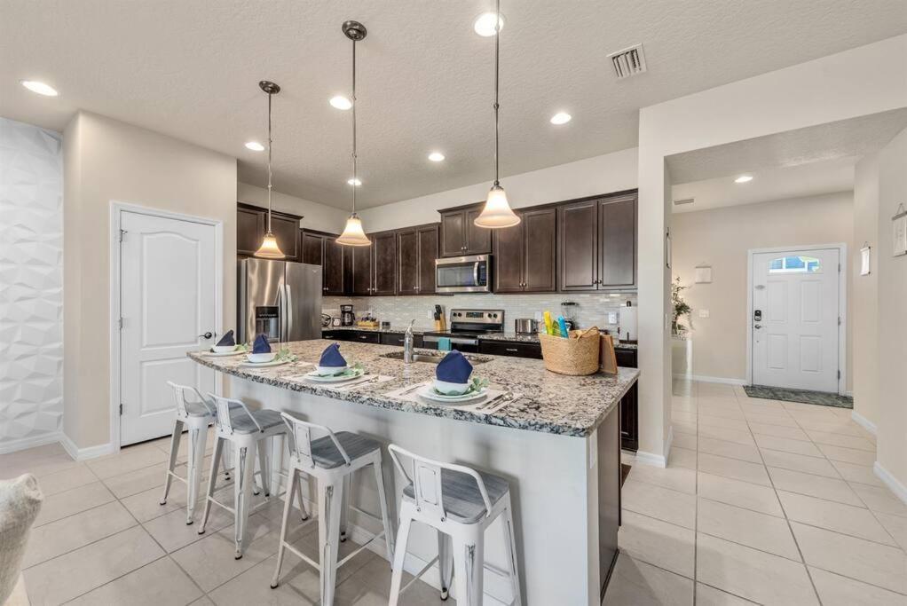 Amazing 5 Bedrooms Home With Pool/Bbq Near Disney Kissimmee Esterno foto