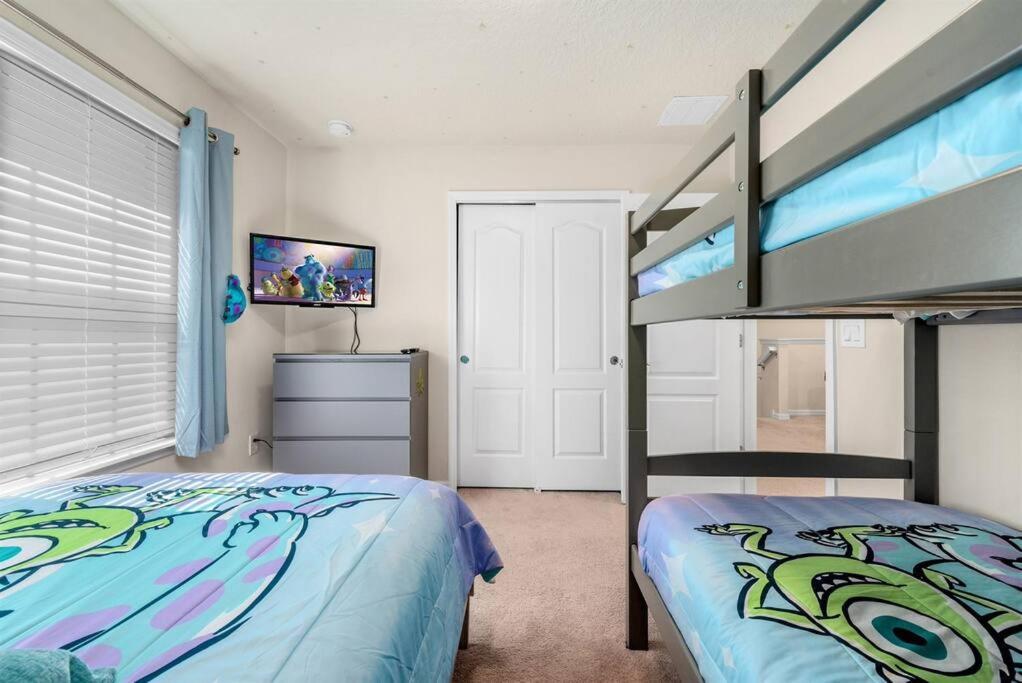 Amazing 5 Bedrooms Home With Pool/Bbq Near Disney Kissimmee Esterno foto