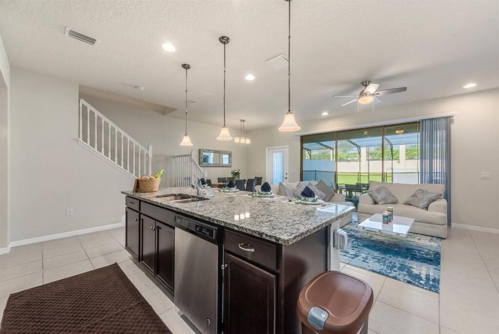 Amazing 5 Bedrooms Home With Pool/Bbq Near Disney Kissimmee Esterno foto