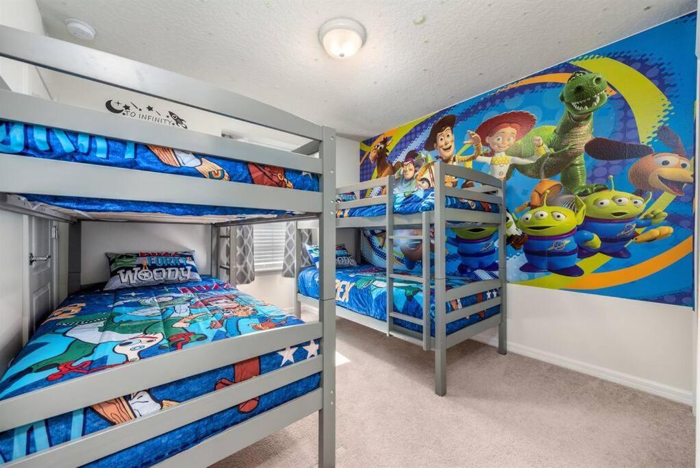 Amazing 5 Bedrooms Home With Pool/Bbq Near Disney Kissimmee Esterno foto